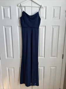 Jenny Yoo Navy Blue Size 0 Bridesmaid Formal Dress - Picture 1 of 5