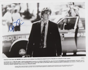 AL PACINO signed SEA OF LOVE 8x10 w/ coa ORIGINAL 1989 B/W STUDIO CLOSEUP SCENE - Picture 1 of 1