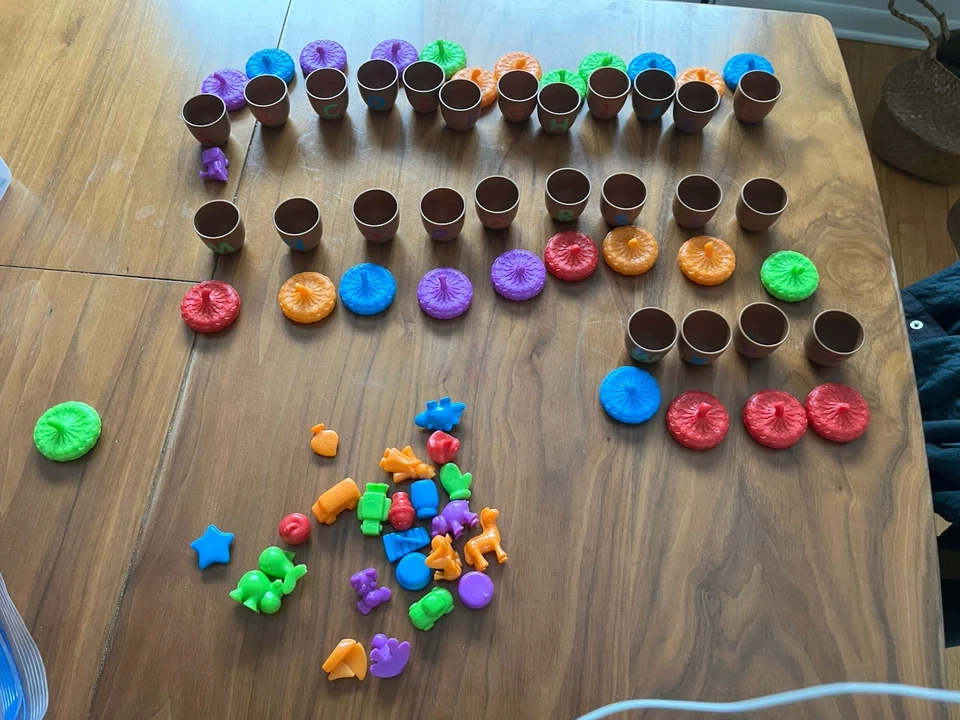 Learning Resources Alphabet Acorns Activity Set  Missing Letter “v” - Image 1 of 1