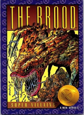 Super-Villains 60 The Brood X-Men Series 2 1993 Skybox Trading Card Game TC - Image 1 of 2