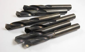 Screw Machine Drills 23/64" 135° HSS Oxide 1-3/4" LOC x 3-1/16" (6 Pcs) - Picture 1 of 1