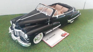 CADILLAC SERIES 62 noire 1947 cabriolet ouvert open 1/18 ANSON voiture miniature - Picture 1 of 8