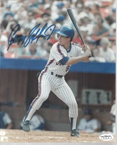 Gregg Jefferies Autograph New York Mets 8x10 Color Photos JSA - Picture 1 of 3