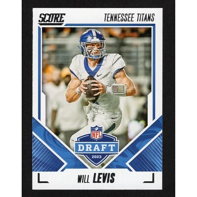 2023 Panini Score Will Levis #5 Tennessee Titans Draft 2023 Football Card - Image 1 of 2