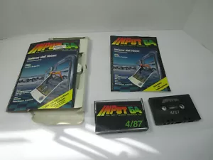 rivista informatica vintage 1987 tedesca Heise Input 64 con cassetta - Foto 1 di 12