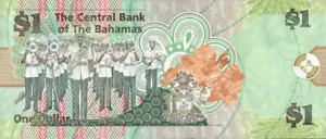 BAHAMAS 1 DOLLAR 2015 P-71A UNC - Picture 1 of 2