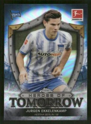 2021-22 Topps Chrome Jurgen Ekkelenkamp Heroes of Tomorrow #HT-JE Card - Image 1 of 2