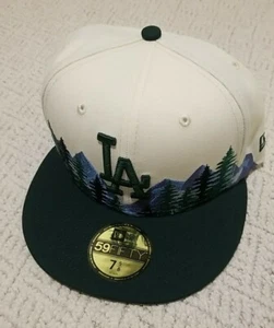 New Era MLB LA Dodgers Outdoor Collection 59FIFTY Fitted Size 7 5/8 Hat Cap - Picture 1 of 6
