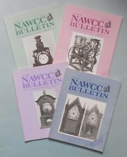 4 1986 NAWCC Bulletins 242, 243, 244, 245