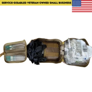 66 Piece- IFAK (IV Access version) New Sterile—TCCC— combat medic - Picture 1 of 9