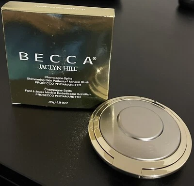 BECCA Jacklyn Hill Shimmering Skin Perfector Blush Duo PROSECCO POP/AMARETTO NIB - Image 1 of 2