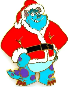 2003 DISNEY Trading Pin MONSTERS INC. - James P SULLIVAN (SULLEY) as SANTA CLAUS - Picture 1 of 2