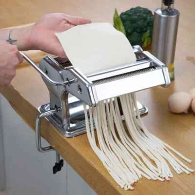 Stainless Steel Fresh Pasta Maker - Make 15 Different Sizes Pastas - US Shipper - Image 1 of 4
