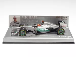 MINICHAMPS 1:43 MERCEDES AMG PETRONAS W03 M. SCHUMACHER 2012 n.46 - Foto 1 di 4