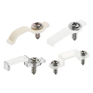 50/100/200/300pcs LED Strip Mounting Brackets Fixing Clips Clamps Holder - Picture 1 of 12