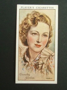 Players - Film Stars 1st 'A' Series (1934). # 28 Dorothy Jordan