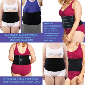 After Abdominal Binder Post Wrap Surgery Belly Band Postpartum Plus Size 2XL - Picture 1 of 10