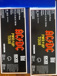2x AC/DC Stuttgart Cannstatter Wasen 17.07.2024 (Übergabe morgen in Stuttgart!) - Bild 1 von 1