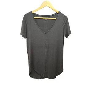 Damen T-Shirt Mudd schwarz super weich Essentials Kurzarm - Bild 1 von 7