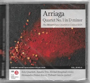 Arriaga Quartet No. 1 etc. CD Aris Quartett UNP sealed - Picture 1 of 2