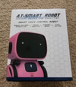 NEU! AT-Smart Sprachsteuerungsroboter 98k pink. Sprechendes Spielzeug mit Sprachsteuerung - Bild 1 von 5