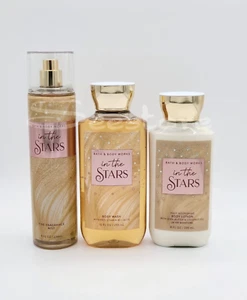 Bath & Body Works In The Stars Body Mist Shower Gel & Body Lotion Set of 3 New - Picture 1 of 2