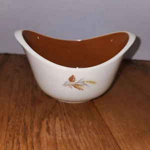 Vintage Taylor Smith Taylor "Autumn Harvest" Open Gravy / Sauce Boat - Picture 1 of 7