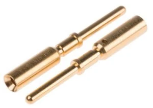 1 x Harting size 1.5mm Male Crimp Contact for use with M12 Connector, Wire size - Picture 1 of 1