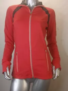Lucy Womens Active Zip Up Jacket Size Small Pockets - Picture 1 of 8