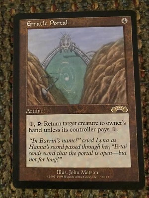 Erratic Portal - Exodus NM/M MTG - Image 1 of 2