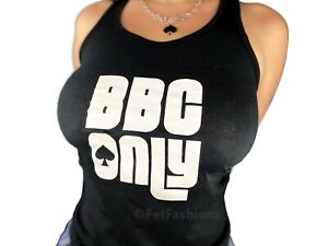 Queen of Spades BBC Shirt Tank Top Lingerie Hotwife QOS Kink - BBC Only Tank