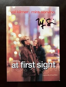 RAR Auf den ersten Blick MIRA SORVINO SIGNIERT Premiere Einladung - Bild 1 von 2