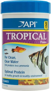 API TROPICAL FLAKES Fish Food 5.7-Ounce Container - Picture 1 of 11