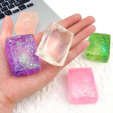 StressRelieving Crystal Toy Simulated Ice Kneading Therapy Translucent Pink