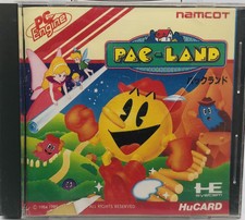 NEC PC Engine game software PAC LAND HuCARD PCE Namucot Used from Japan