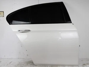 11-16 BMW F10 528i 535i 550i REAR RIGHT PASSENGER DOOR COMPLETE ALPINE WHITE 300 - Picture 1 of 5