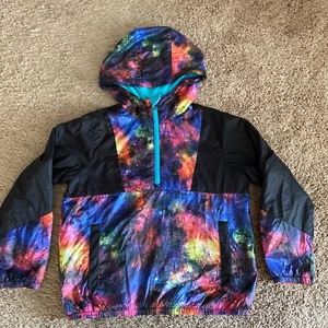 NWOT-Land’s End Unisex Youth Size 8 Lightweight Hooded Lined Waterproof Jacket  - Picture 1 of 4