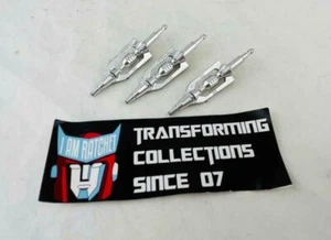 Transformers Original G1 1984 Soundwave Missiles Lot of 3 Accessory - Picture 1 of 1