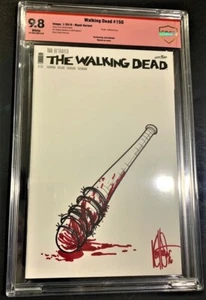 Walking Dead #150 Sketch of Lucille by Ken Haeser Verified By CBCS 9.8 - Picture 1 of 2