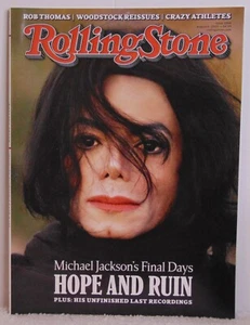 Rolling Stone Magazine August 2009 Michael Jackson's Final Days Kid Rock - Picture 1 of 4
