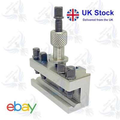 HAWK T1 T51 Quick Change Boring V Type Tool Post Holder Boxford QuickChange 16mm