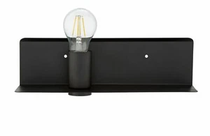 Modern Shelf Wall Light Argos Home Kanso Wall Mount Light - Black 9220685 R - Picture 1 of 4