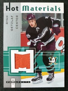 2005-06 Fleer Hot Prospects Hot Materials HMRG Ryan Getzlaf