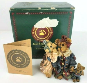 Boyds Bears & Friends Bearstone Figurine Louella & Hedda The Secret Style 227705 - Picture 1 of 9