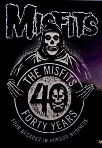 Adesivo The Misfits Quarant'anni decalcomania misfits 40° anniversario con licenza - Foto 1 di 2