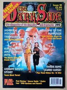 THE DARK SIDE #91 2001 UK HORROR MAGAZINE:  WELCOME TO THE FUNHOUSE DENIS PRICE - Picture 1 of 1