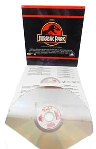 Laser Disc Jurassic Park Letterbox Edition Fold Out Sleeve - Picture 1 of 3