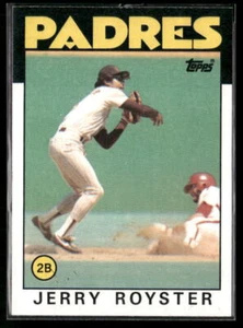 1986 Topps #118 Jerry Royster - Bild 1 von 2