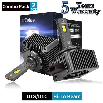 For Audi TT 2008-2009 Coupe 2-Door 2.0L 2x LED Headlight HID Xenon Replace Bulbs - Image 1 of 4