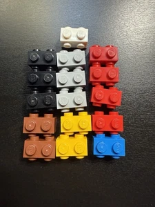 Lego Part 52107 1x2 Studs 2-sides | CHOOSE QTY COLOR | Snot Brick | Washed - Picture 1 of 3